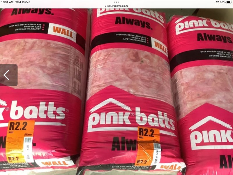 Pink Batts R2.2 Wall Insulation 13.4m2 - 2 available Carousel 1