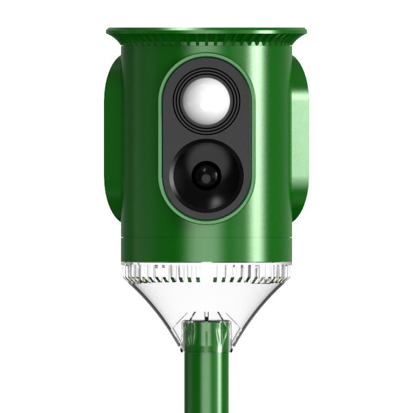 Solar Bird Animal Repellent Ultrasonic Pest Rat Repeller Carousel 12