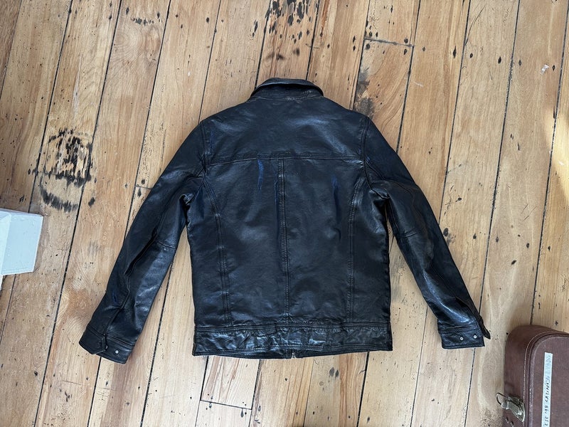 Superdry Leather Jaclet62932727341825114