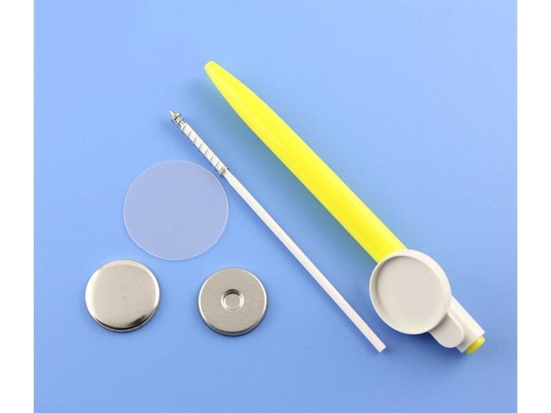 25mm 100pcs Pin Badge Button Parts Diy Ballpen Blank Badge Maker Supplier Carousel 1