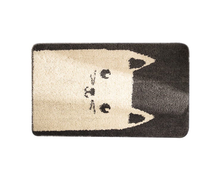 Cartoon flocking door mats, household bedroom bathroom door absorbent mats, b Carousel 1