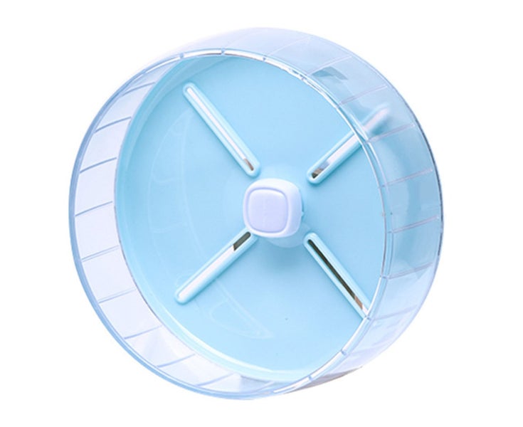 26cm/10.2in Blue Hamster Exercise Running Wheel Silent Hamster Wheel Toys for Carousel 1