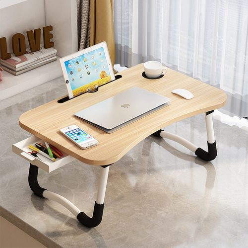 Laptop Desk Bed Tray Desk Table w Drawer Carousel 1
