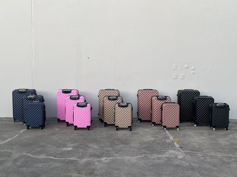 DARK BLUE 20" Luggage 360 Spanner 4 Wheels ABS Hard-case Travel Cabin Suitcase Carousel 2