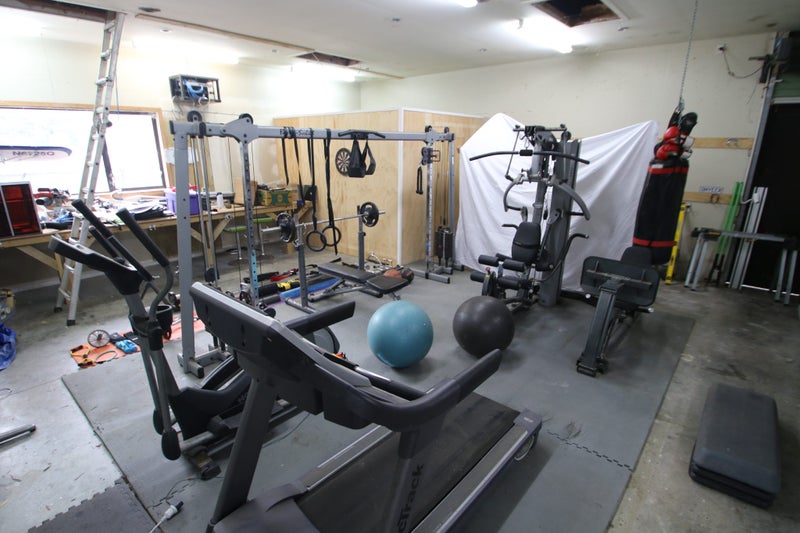 Body Solid & Nordic Track MEGA Home or Work Gym Full Set Up62936672162946113