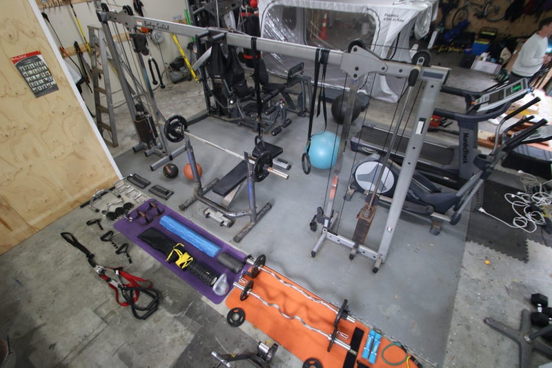 Body Solid & Nordic Track MEGA Home or Work Gym Full Set Up62936672162946112
