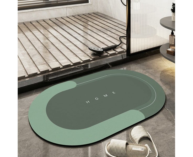 Super Absorbent Bath Mat, Quick-Drying Bathroom Mats, Super Absorbent Living Carousel 1