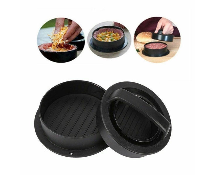 Stuffed Burger Press Hamburger Patty Molds Maker Sliders Kitchen BBQ Cookery Carousel 1