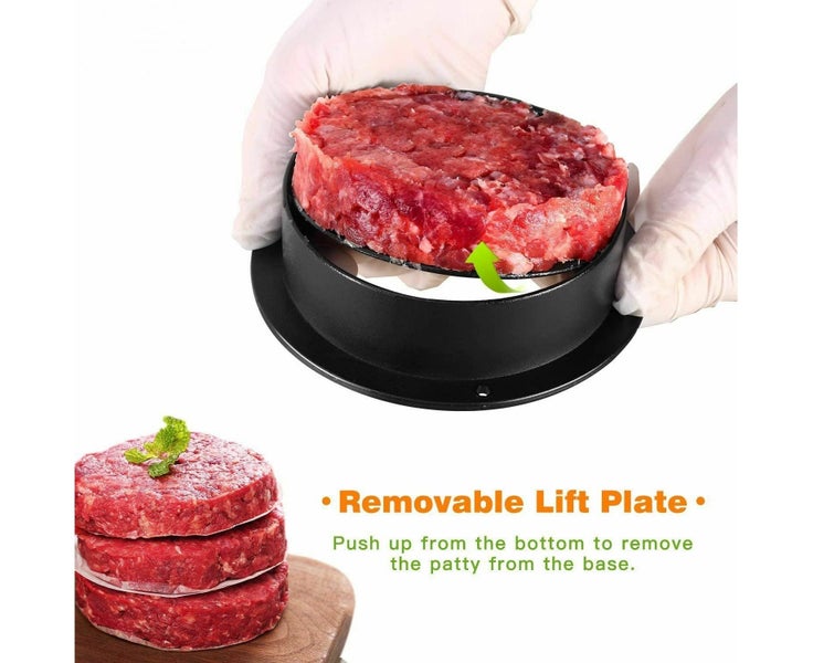 Stuffed Burger Press Hamburger Patty Molds Maker Sliders Kitchen BBQ Cookery Carousel 2