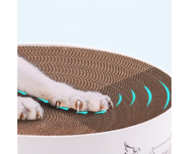 Cat Scratching Post, Round Corrugated Paper Cat Scratching Post, Multifunctio Carousel 2