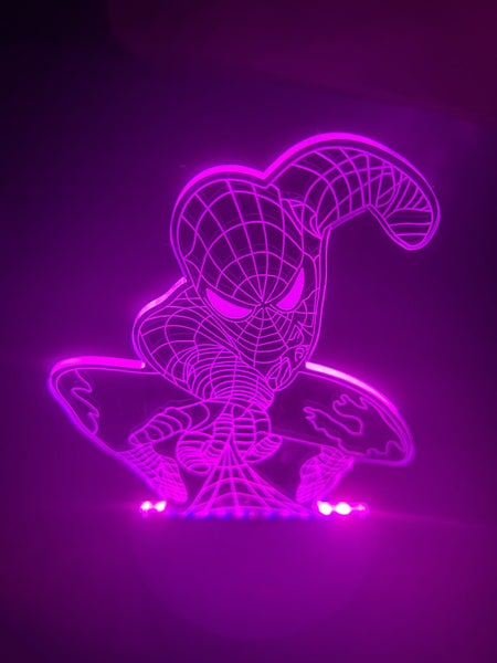Spiderman night light Carousel 11