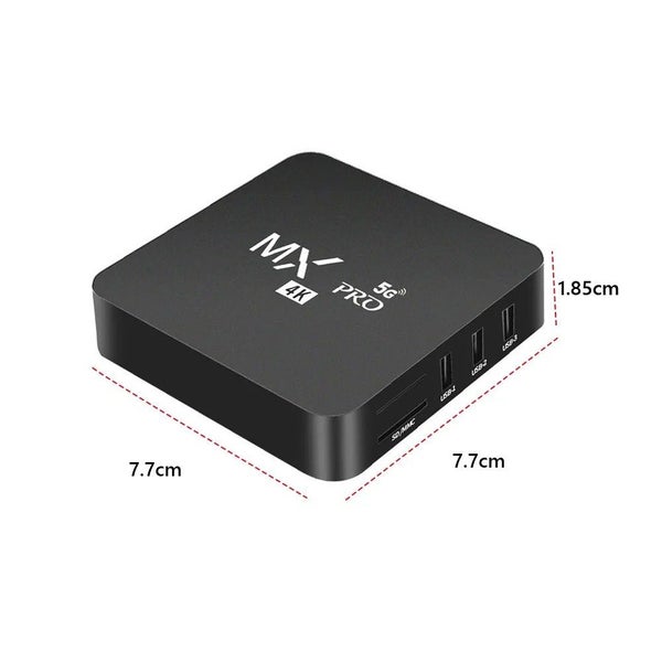 Smart TV Box Android Dual WIFI Quad Core 4K UHD Media Stream Player Carousel 6