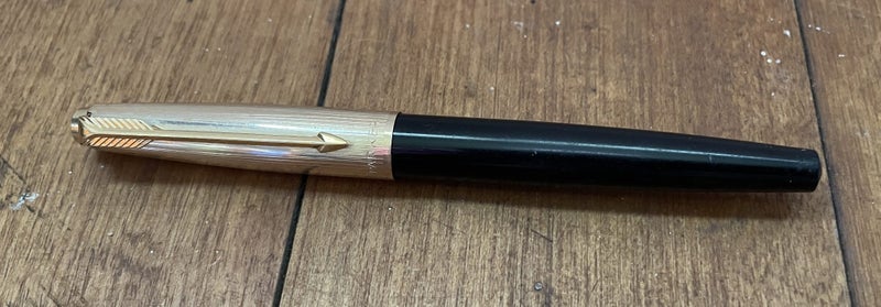 Parker Fountain Pen 12ct Rolled Gold Made in England Carousel 1