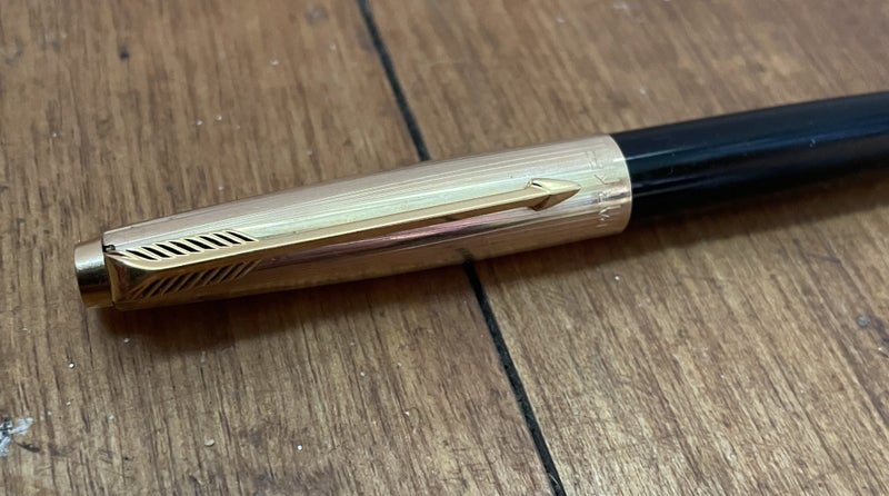 Parker Fountain Pen 12ct Rolled Gold Made in England Carousel 2