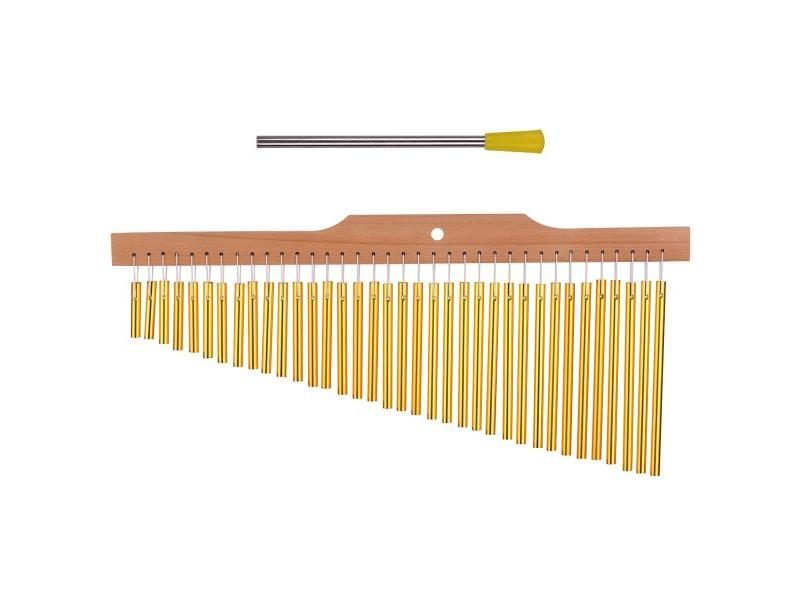 36 Bar Chimes Gold Aluminum Alloy Wooden Bar Percussion Musical Instrument Toys Carousel 1