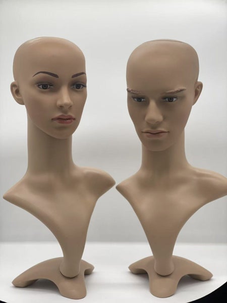 Adjustable Male Mannequin Head (TALL) Carousel 3