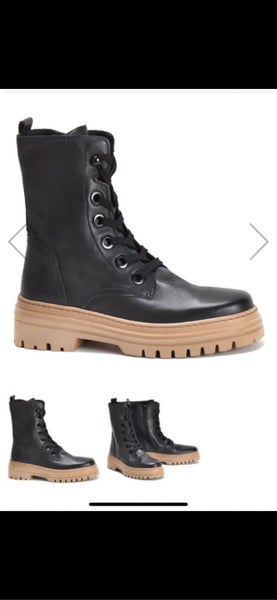 Black Leather Ankle Boots by Gabor629317222867221123