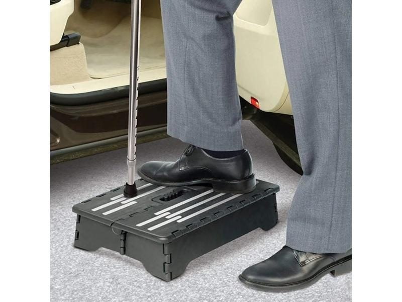 Portable Folding Step Stool For Elderly Adults Kids Children Easily Reach Items Carousel 1