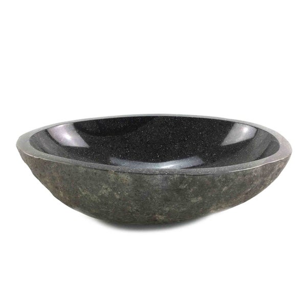 $1 RES DARK ACCENT RAW STONE BASIN NATURAL STONE 470mm x 315mm x 140mm WAS $950629327300819221115