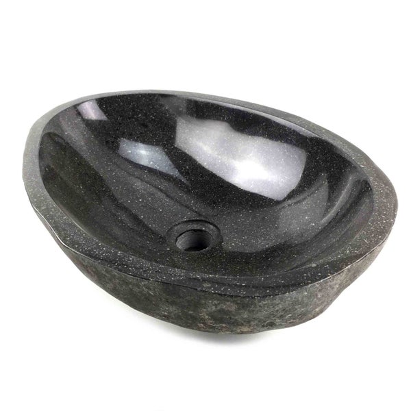 $1 RES DARK ACCENT RAW STONE BASIN NATURAL STONE 470mm x 315mm x 140mm WAS $95062932730081922113