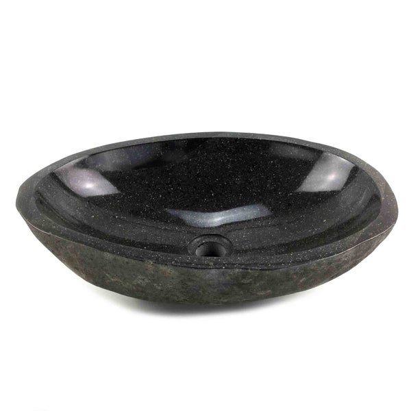 $1 RES DARK ACCENT RAW STONE BASIN NATURAL STONE 470mm x 315mm x 140mm WAS $95062932730081922114