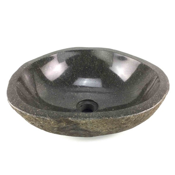 $1 RES EARTHY RAW STONE BASIN NATURAL STONE 400mm x 375mm x 140mm WAS $79562932730210050116