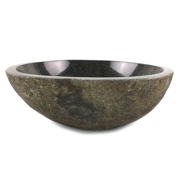 $1 RES EARTHY RAW STONE BASIN NATURAL STONE 400mm x 375mm x 140mm WAS $79562932730210050113