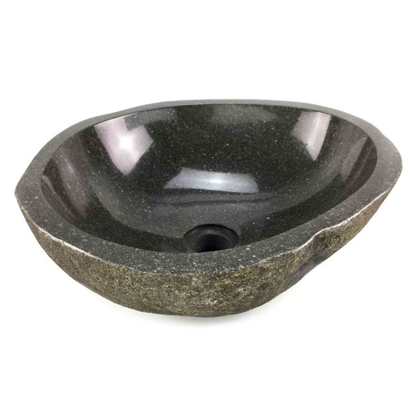 $1 RES EARTHY RAW STONE BASIN NATURAL STONE 400mm x 375mm x 140mm WAS $79562932730210050114