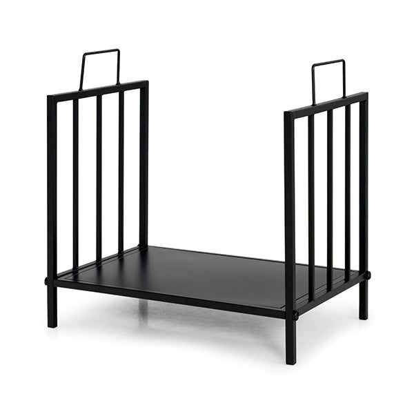 Firewood Log Rack With Convenient Handle For Fireplace Stove Fire Pit Carousel 1