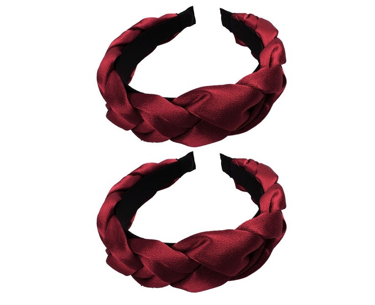 Headbands for Women Velvet Braided Headbands Fashion Hairband Criss Cross Hai Carousel 1