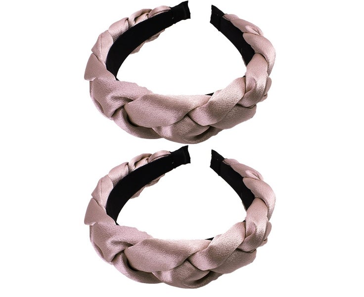 Headbands for Women Velvet Braided Headbands Fashion Hairband Criss Cross Hai Carousel 1