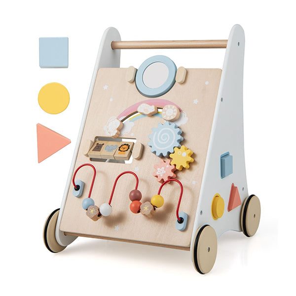 7 In 1 Push And Pull Learning Walker With Multi Activity Toys For Kids Carousel 1