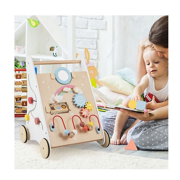 7 In 1 Push And Pull Learning Walker With Multi Activity Toys For Kids Carousel 3