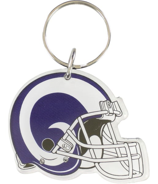 WinCraft Unisex LA Rams Helmet Key Chain Souvenir, NWT Carousel 1