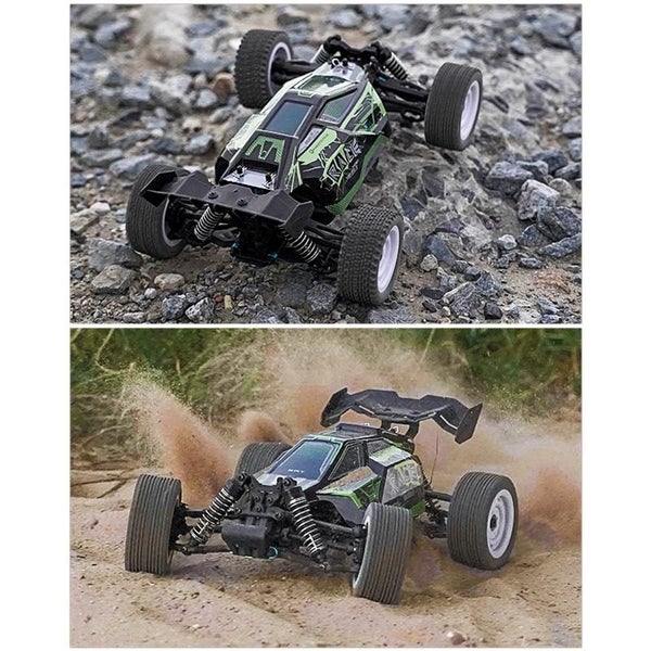 Green 1 16 2.4G Rc Off Road Racing Car Toy Electric 4Wd Remote Controlled Toys Carousel 6