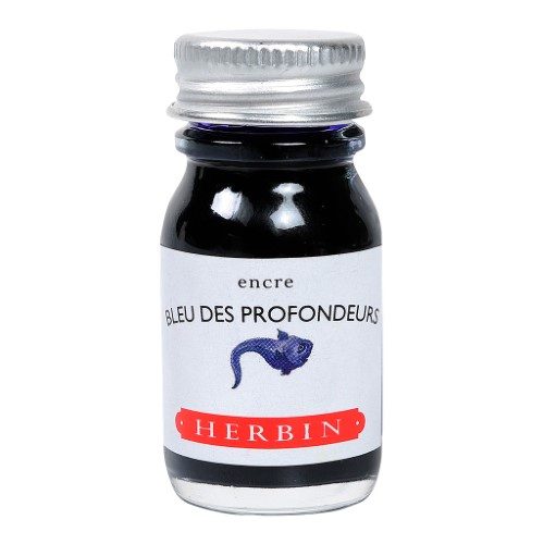 Herbin Writing Ink 10ml Bleu des Profondeurs Carousel 1