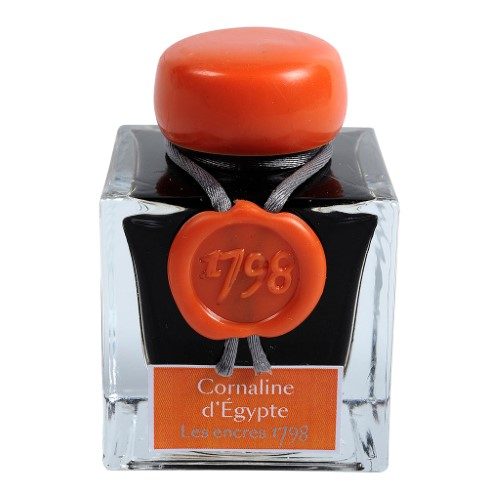 Jacques Herbin 1798 Ink 50ml Cornelian of Egypt Carousel 1