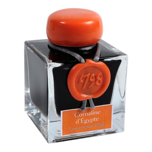Jacques Herbin 1798 Ink 50ml Cornelian of Egypt Carousel 2
