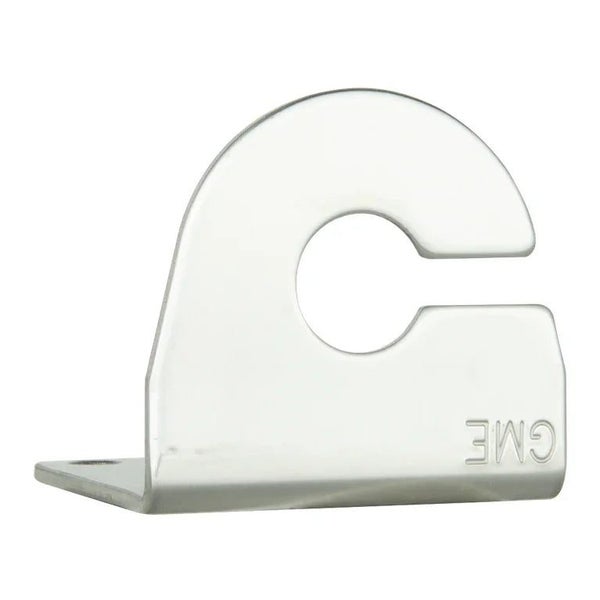 GME MB415SS 2.5mm "L" Bracket with Cable Slot - Stainless Steel Carousel 1