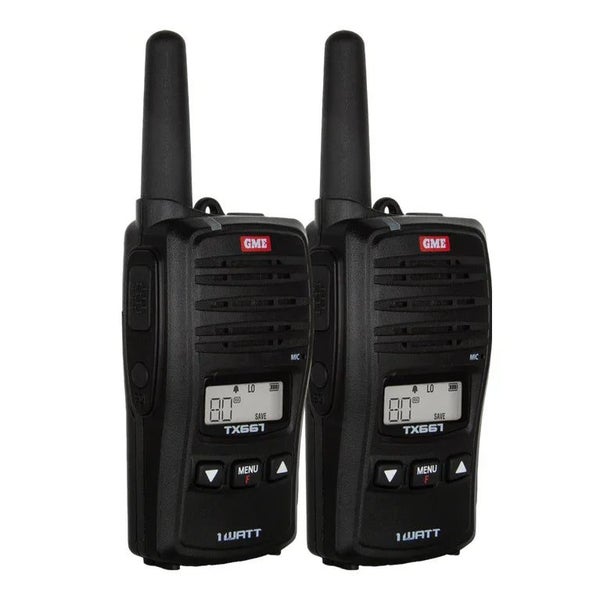 GME TX667TP 1-Watt UHF CB Handheld Radio - Twin Pack Carousel 2