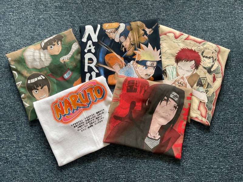 5 x Goat crew x Naruto tshirts New Carousel 17