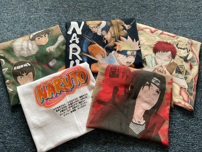 5 x Goat crew x Naruto tshirts New Carousel 1