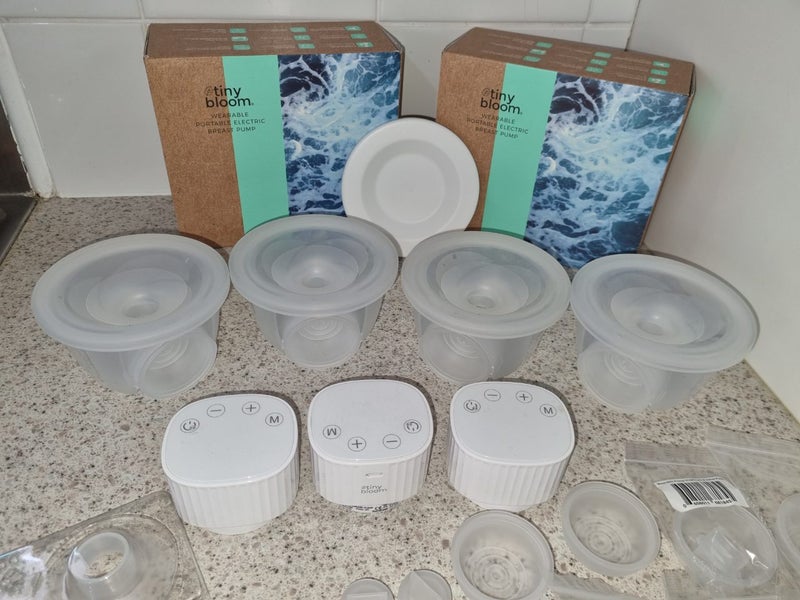 Tiny Bloom Wearable Breast Pump Set +Heaps Extra Parts62931717782402113