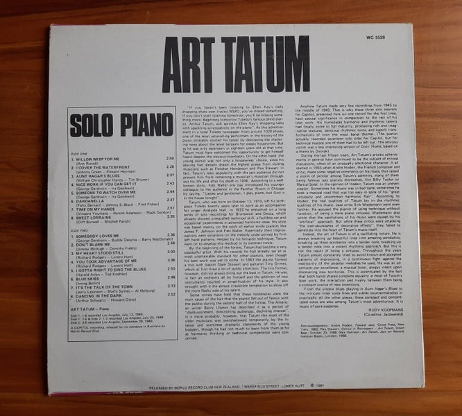 Art Tatum - Solo Piano63002271718914111
