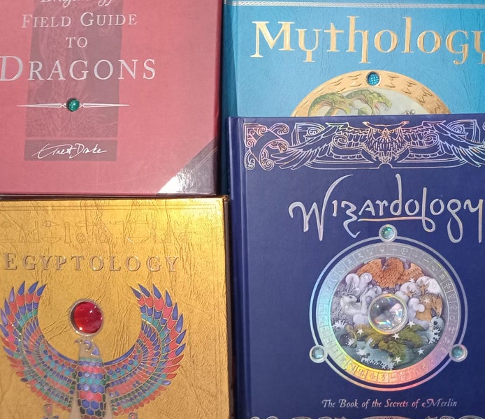 PICK ONE Ologies books Wizardology Egyptplogy Mythology Field Guide to Dragons629317182264331114