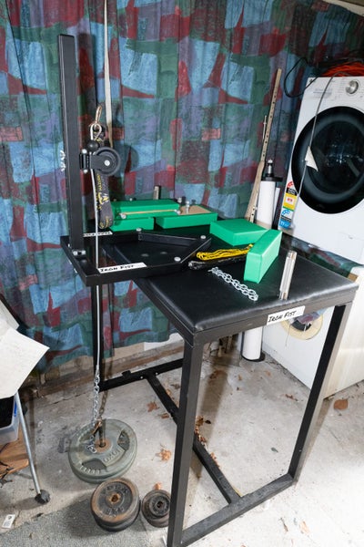 Armwrestling Table, Pulley System and Handles630039968892191125