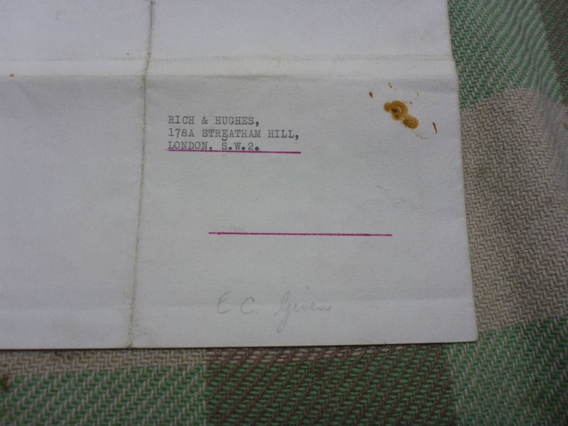 Awesome Old Vintage 1959 Power Of Attorney Document Bank Of England Carousel 12
