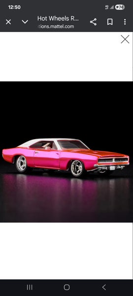 HOT WHEELS RLC EXCLUSIVE '69 DODGE CHARGER R/T (2025)62931718857985112