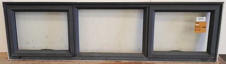 Denim Blue Aluminium Twin Awning Window H450 x W1695 DR13838 Carousel 1