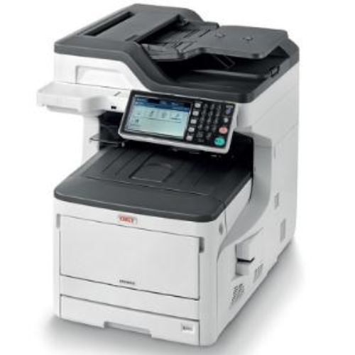 Oki MC800 MC853DN LED Multifunction Printer- Colour -Copier Fax Printer Scanner Carousel 1